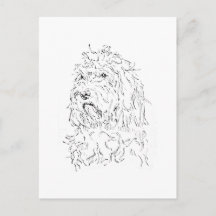 Ilustração de Cachorro, Arte Fofa de Cockapoo
