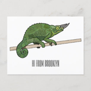Cartão Postal Ilustração de desenho do campeão de Jackson