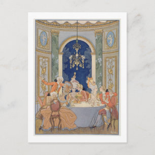 Cartão Postal Ilustração de "Les Liaisons Dangereuses" por Pi