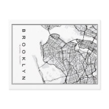 Ilustração de Mapa do Brooklyn