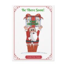 Ilustração de Natal do Papai Noel do Xmas