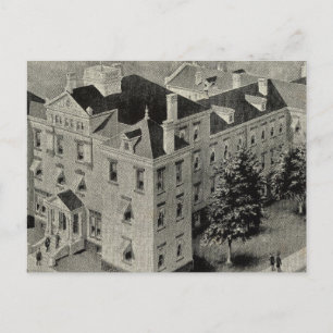 Cartão Postal Ilustração do Hartford Connecticut