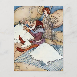 Cartão Postal "Ilustração Dulac Edmund"