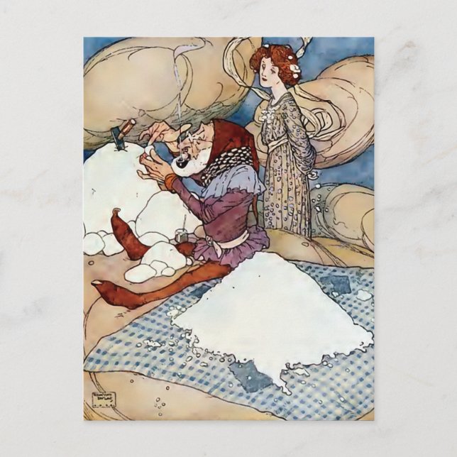 Cartão Postal "Ilustração Dulac Edmund" (Frente)