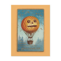 Ilustração engraçada de Halloween retrô