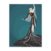 Ilustração modelo da década de 1920