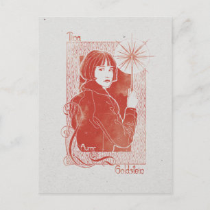 Cartão Postal Ilustração PORPENTINA GOLDSTEIN™