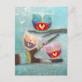 Cartão Postal Ilustração Rupydetequila Childrens 2014
