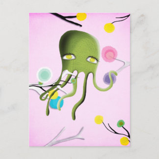 Cartão Postal Ilustração Rupydetequila Childrens 2014