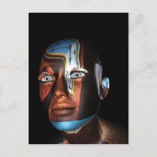 Cartão Postal Ilustrações Dali 3d em Merchandise