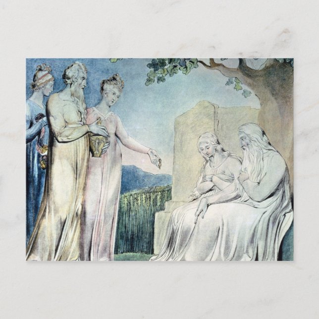 Cartão Postal Ilustrações do Livro de Trabalho (Frente)