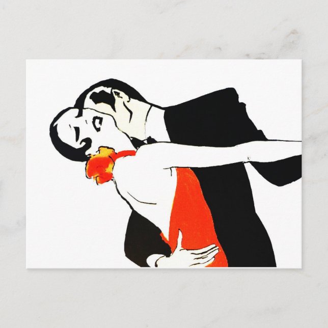 Cartão Postal Ilustrações Vintage (Frente)