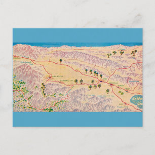 Cartão postal ilustrado de Coachella Califórnia