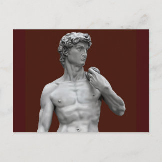 Cartão postal ilustrado de David