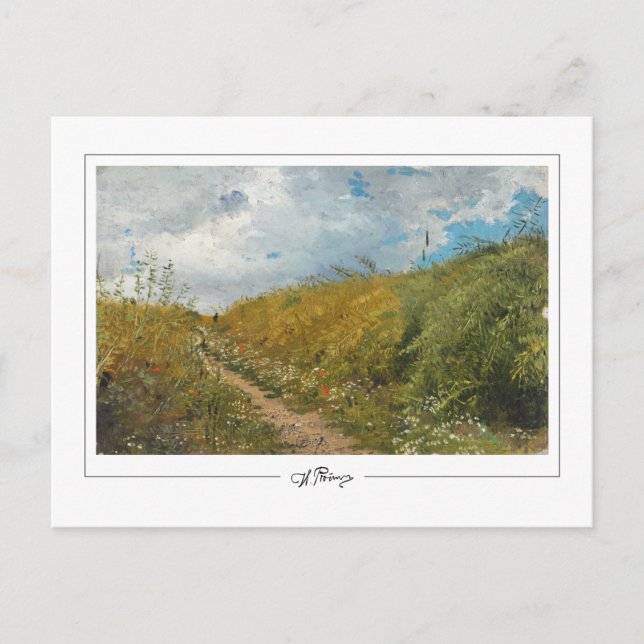 Cartão Postal Ilya Repin #29 - Cartão-postal de arte (Frente)