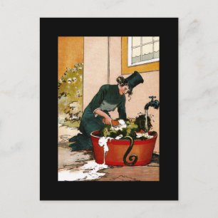 Cartão Postal Imagem Antiga do Homem de Lata