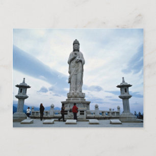 Cartão Postal Imagem budista, Naksansa (templo)