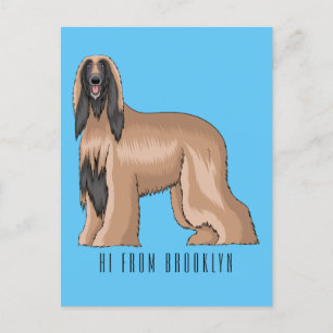 Cartão Postal Imagem de desenho animado de cão de cão de cão de