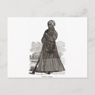 Cartão Postal Imagem de madeira de Harriet Tubman, antes de 1869