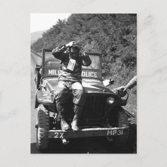 Cartão Postal Imagem de Marines_War, prisioneiro norte-coreano (Frente)