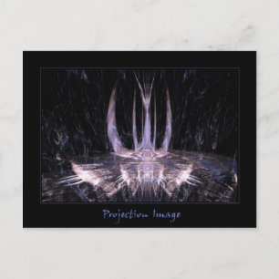 Cartão Postal Imagem de projeção