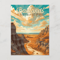 Imagem do Parque Nacional de Badlands