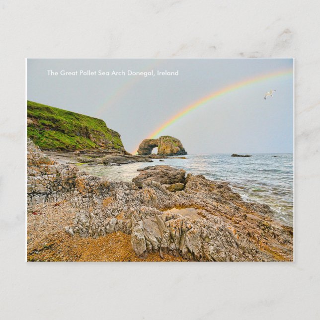 Cartão Postal Imagem irlandesa para caneca branca clássica (Frente)