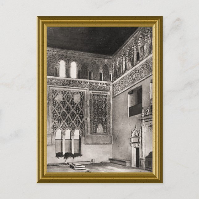 Cartão Postal Imagem judaica do vintage (Frente)