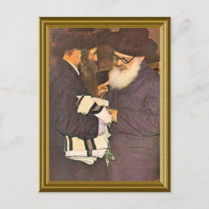 Cartão Postal Imagem judia vintage