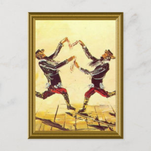 Cartão Postal Imagem judia vintage