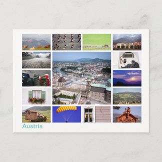 Cartão Postal Imagem múltipla austríaca