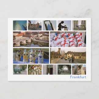 Cartão Postal Imagem múltipla de Frankfurt