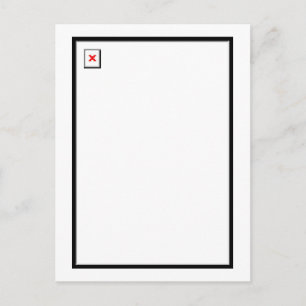 Cartão Postal Imagem Quebrada