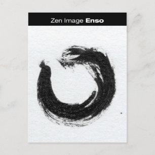Cartão Postal Imagem Zen: Enso