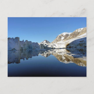 Cartão Postal Imagens espelhadas no Svalbard