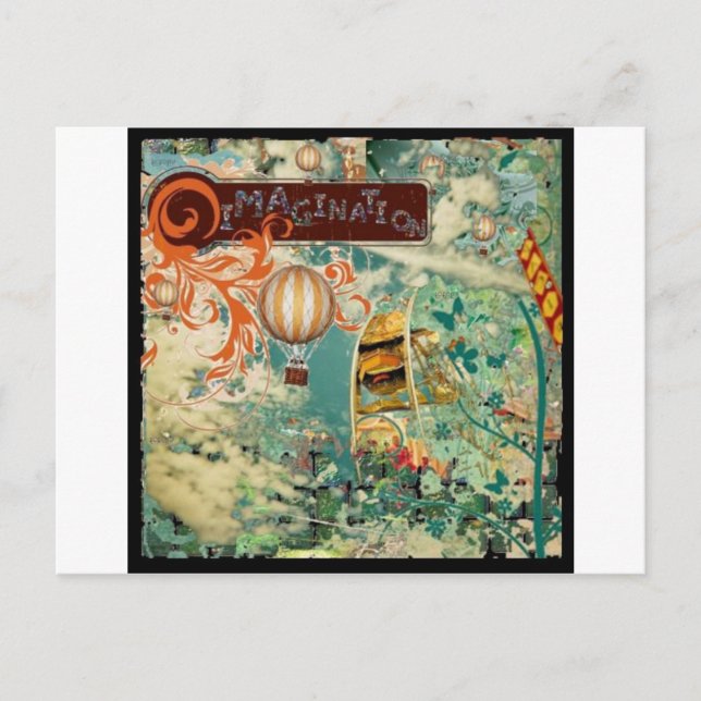 Cartão Postal Imaginação (Frente)