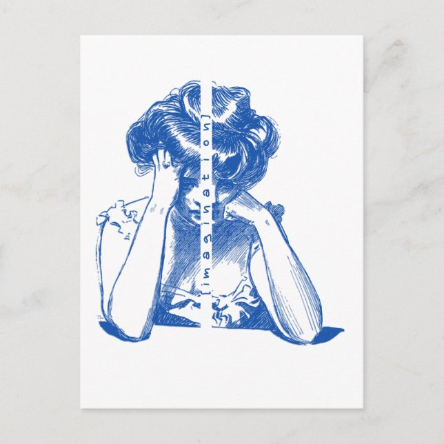 Cartão Postal imaginação (Frente)