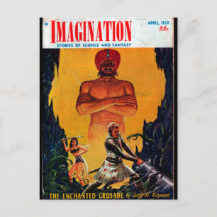 Cartão Postal Imaginação - 1953-4_Arte Pulp