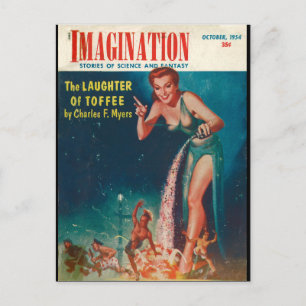 Cartão Postal Imaginação - 1954-10_Arte Pulp