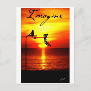Cartão Postal Imagine
