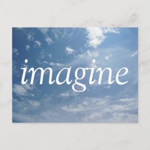 Cartão Postal Imagine