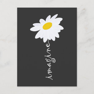 Cartão Postal Imagine Flor de Margarida