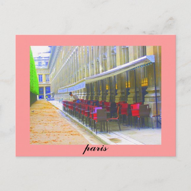Cartão Postal IMG_4612, paris (Frente)