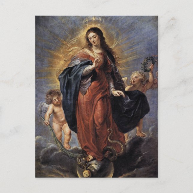 Cartão Postal Immaculate Conception (Frente)