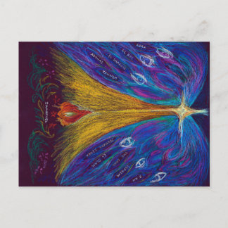 Cartão Postal Immanuel Oil Pastel de Christina Wert,