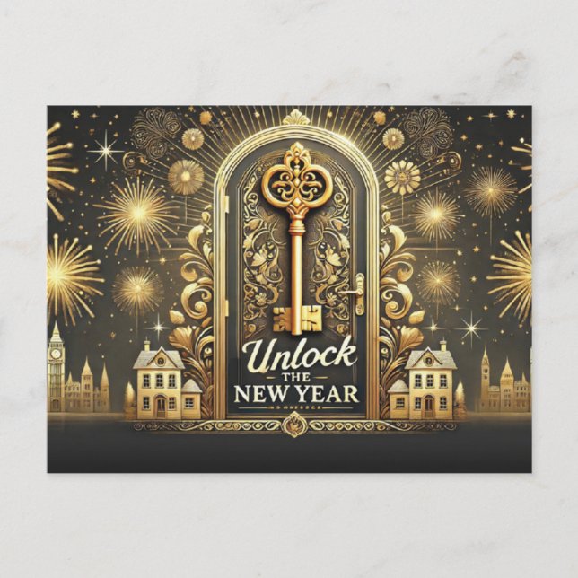 Cartão postal Imobiliário - Anos novos (Frente)