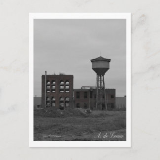 Cartão Postal Imobilizações industriais Torre d'água Foto de art