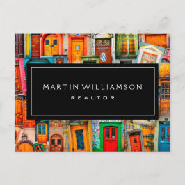 Cartão Postal Imobilizações Profissionais Modernas Portas Clássi