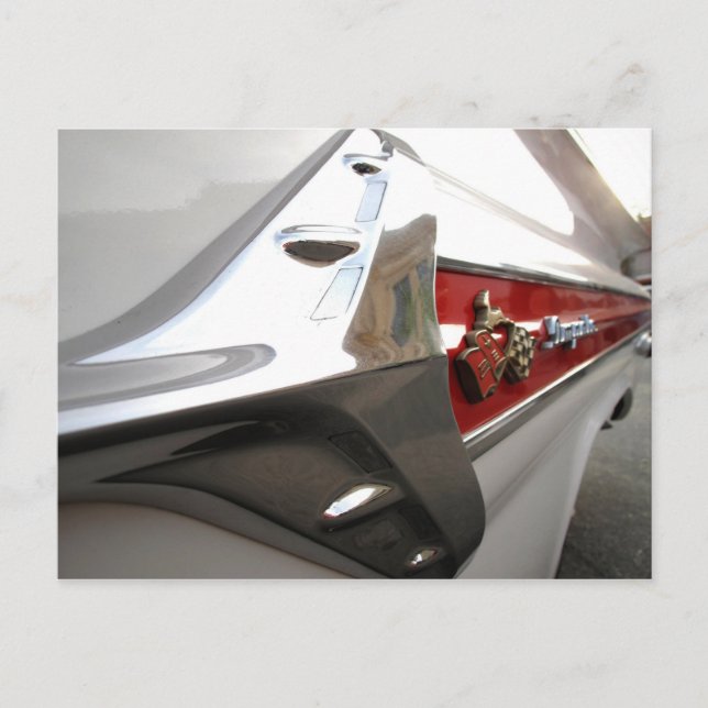 Cartão Postal impala chevy (Frente)