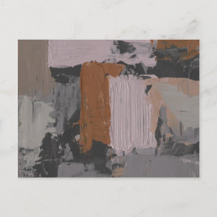 Cartão Postal Impasto Abstrato I